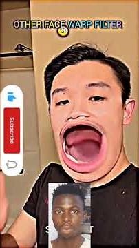 This Face Warp Filter Got Me Crying 😂☠️ | Funny Troll Edit #shorts