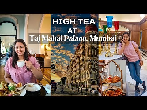 Unlimited Afternoon High Tea Buffet at Hotel Taj Mahal Palace Mumbai Sea Lounge Restaurant Food Vlog