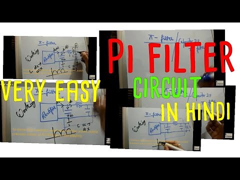 Pi Filter Circuit 🌸🌸🌸BASIC