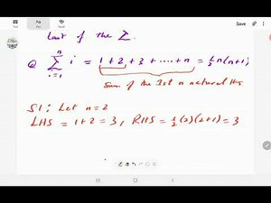 Mathematical Induction - Worked out Examples 3