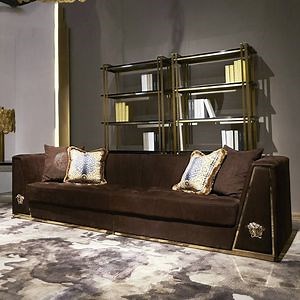 [Hot Item] Microfiber Fabric Sofa Chairs for Lounge Living Room Sofa Set Furniture in Grey Colour Sofa