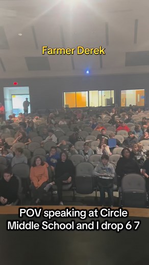 3K views · 42 reactions | Speaking to middle schoolers is the best | Klingenberg Farms Studios | Facebook