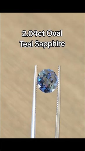 2.04ct Midnight Blue & Forest Green Sapphire | Unheated Natural Loose Gemstone
