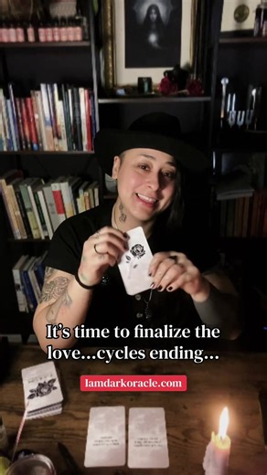 The love finalization is here 🪽 Whatever that means for both of you, the cycles will end. For personal readings or my free soul connection quiz visit iamdarkoracle.com (link in bio @iamdarkoracle) Beware of scammers pretending to be me. I will never DM you! My website is the only place to get in touch or to work with me. #intuitivereading #spiritualguidance #oraclereading #intuitiveguidance #divinelove