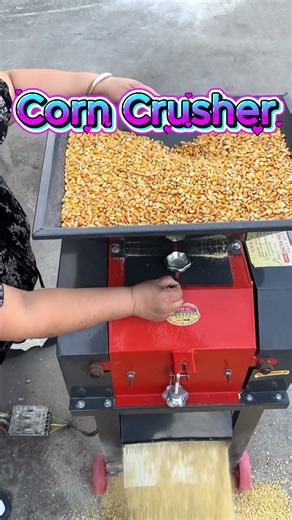Industrial Corn Crusher: Perfect for Large-Scale Grain Processing#corncrusher #farmequipment