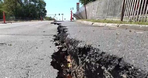 New Jersey engineers find cause of huge crack in major roadway