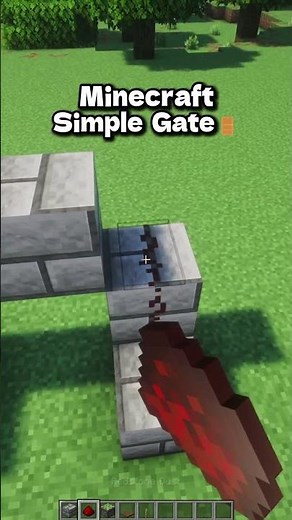 Minecraft Simple Gate🚪