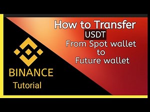 How to Transfer USDT from Binance Spot wallet to Future wallet/ Binance Tutorial/ Cryptoinfo
