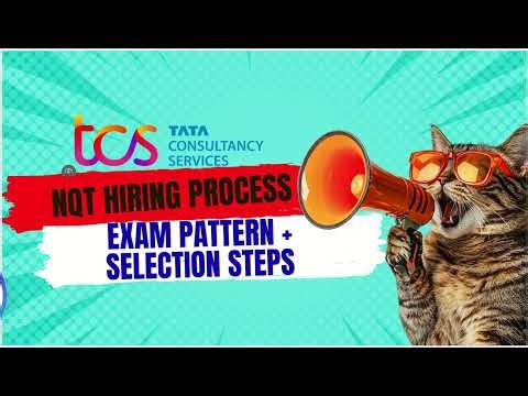 👉 TCS NQT 2025 Hiring Process | Exam Pattern + Selection Steps