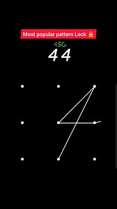 44 ⚔️ Most popular pattern lock 🔒|| . . #papular #pattern #tarending #instagram #viral #reels #explore #hard #love #tiktok #ytshorts #short | Prince Kumar