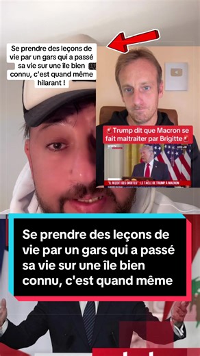 Se prendre des leçons de vie par un gars qui a passé sa vie sur une île bien connu, c'est quand même hilarant ! #france #views #vie #guerre