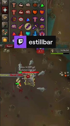 Scurrius mobile osrs... buscando pet | estillbar de #Twitch #runescapeoldschool #osrs #gaming