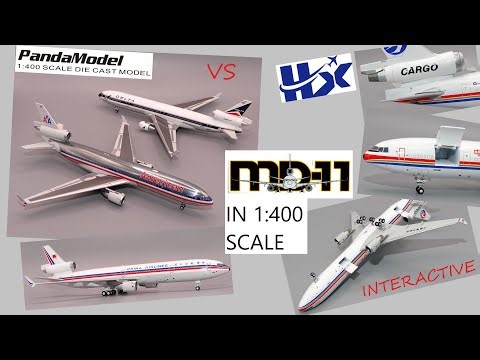 The McDonnell Douglas MD-11 in 400 Scale & the New Panda / HX Models Versions