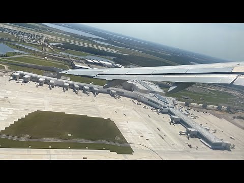 JetBlue Airways Airbus A320-200 Pushback and Takeoff from Orlando International Airport (MCO)