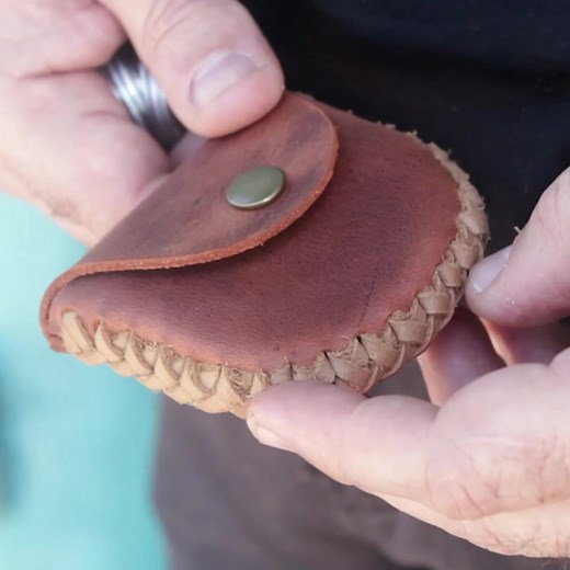 11K views · 245 reactions | Monedero de cuero #cuero #Leather #artesania | Tutoriales de cuero | Facebook