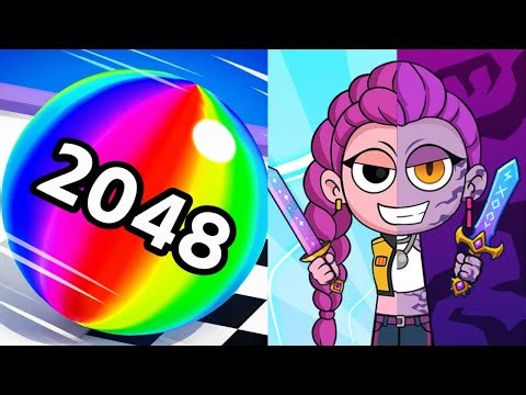 Demon Merge Run vs Ball Run 2048 Infinity Mode Gameplay 😱🔥