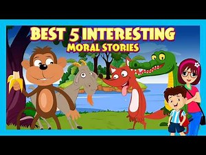 Best 5 Moral Stories for Kids | Interesting Moral Stories in English| Learn Good Values | #KidsHut