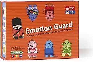 Emotion Guard Kids Feelings Cards Game - Feeling Therapy Card Games, Social & Emotional Skills, Children Ages 4 & Up - Identifying & Being Mindful of Emotions, for Parents & Therapists