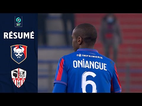 STADE MALHERBE CAEN - AC AJACCIO (2 - 0) - Résumé - (SMC - ACA) / 2021-2022