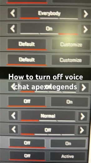 How to turn off voice chat apex legends