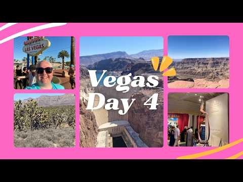 Vegas Day 4: Grand Canyon West, Hoover Dam Stop Comedy on Deck Tours, Bellagio Cirque du Soleil O