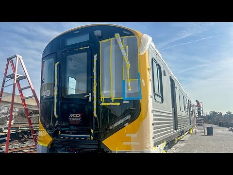 New MTA Metro Subway Cars Arrive in Baltimore!