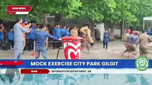 2.6K views · 30 reactions | Gilgit: A large-scale mock exercise was...