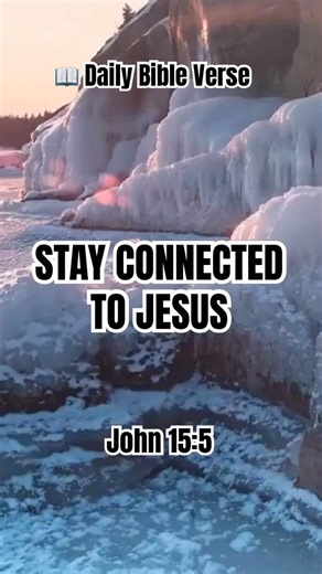 Stay Connected to the Source | John 15:5 Reflection #biblereflection #shorts #bibleverse