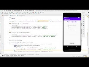 How to develop android application to get Phone State Information Android Kotlin