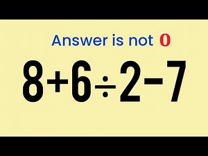 Can You Solve This Simple Math Problem?