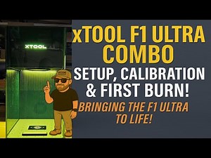 XTOOL F1 Ultra | Setup | Calibrate | First Project