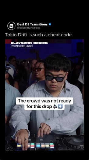 DJ Transitions | Tricks | Mashups on Instagram: "Always hits 💥 ⚡ Join our community for more cool transitions! ⚡ Credit: @kylemaunahan at @playgrndseries #dj #mashup #remix #transition #mix #music #party #club #nightlife #wordplay"