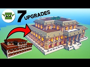 Minecraft WOODLAND MANSION | 7 Upgrades in Minecraft