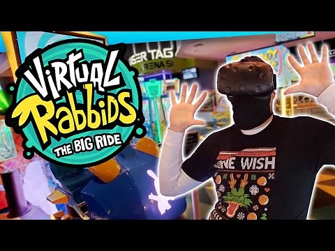 Inside the NEW Virtual Rabbids: The Big Ride Expansion Pack at Main Event Arcade!
