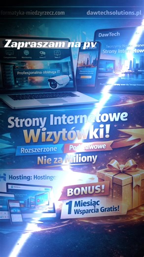#wizytówki #stronawww #informatyka #dawtech informatyka-miedzyrzecz.com dawtechsolutions.pl