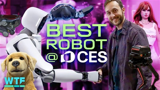 Best Robots at CES: Softer, Smarter, Wetter, Wilder