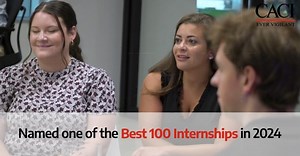 15 reactions | CACI has been named one of the Best 100 Internships in 2024 by Vault-Firsthand. CACI opens doors to the next generation of technical talent through our summer internship program and early career opportunities. To learn more about this nomination and see the full list of awardees, click here ➡️ caci.info/46JOtv2 #BestInternships #Internships #EarlyCareer #CACICareers | CACI International Inc | Facebook