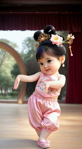 Cutest Chinese Baby Dancing Ever 🥰💃 #shorts
