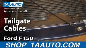 How To Replace Tailgate Cables 2004-13 Ford F-150