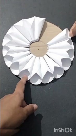DIYA DECORATION WALL HANGING |paper flower decoration ideas | unique paper wall hanging
