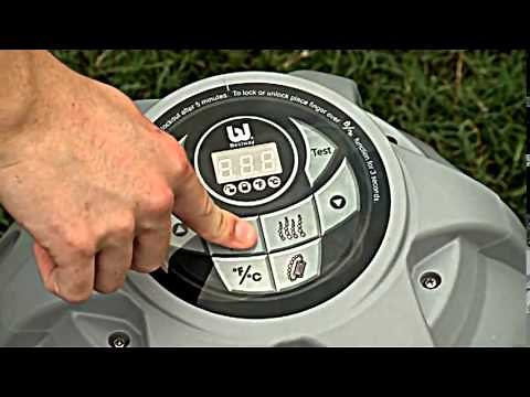 Bestway Lay Z Spa Vegas Inflatable Hot Tub 54112 Set Up Video 2013 model