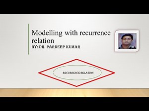 Modelling with recurrence relation