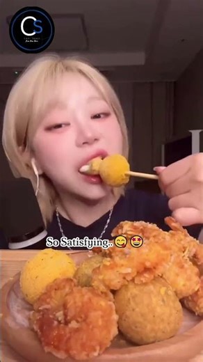 Sweet vs Spicy! Kaymak Cheese Ball 🍯 vs Deep Fried Shrimp 🍤 | ASMR Mukbang