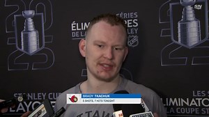 142K views · 854 reactions | "It's clear as day what the issue is. We took too many penalties, they scored on it, and that's the game." Brady Tkachuk shares his thoughts on the Senators' Game 1 loss. | Sportsnet | Facebook