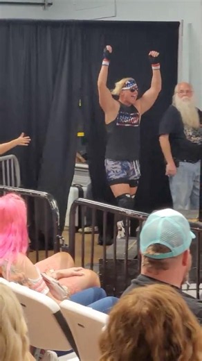 Slammer!!! #slammer #wrestling #wwe #tna #aew #nwa #nxt #roh #aaa #cmll #njpw #fans #prowrestling