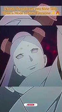 Naruto Transforms Into Nine Tails Chakra Mode to Save Everyone ⚡🔥 | Epic Anime Moment!