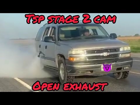 Texas speed & performance stage 2 truck cammed 5.3 tahoe open exhaust. 212 218 .600 lift 112 LSA