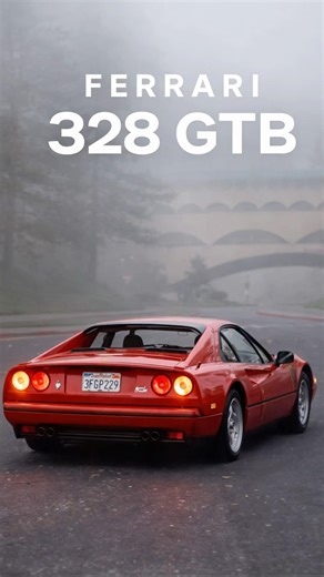 Ferrari 328 GTB: Ferrari V8 sound. #ferrari328 #classicferrari #exhaustsound #cartalk #cartok