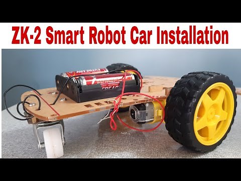 ZK-2 SMART CAR ROBOT INSTALLATION.