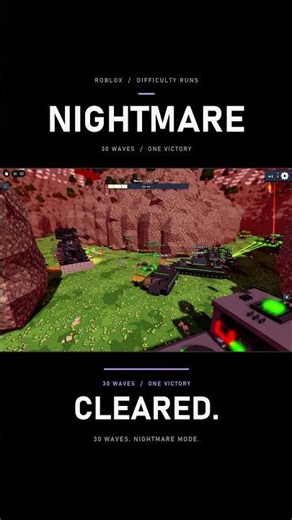 Factory Front | Nightmare Cleared - 30 Waves to Victory